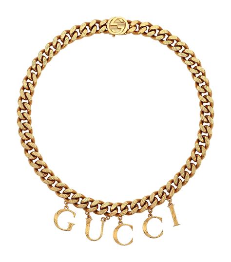 womens gucci necklace sale|gucci chunky necklace.